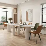 Modern Oval Pedestal Conference Table - Maoters thumbnail 4