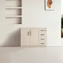Low Office Filing Cabinet with Lockable Drawers thumbnail 2