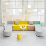 Creative Minimalist Modular Sofa – Modern Convertible Couch for Flexible Seating thumbnail 4