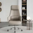 Ergonomic High-Back Swivel Office Chair with Adjustable Height - Maoters thumbnail 4