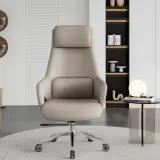 Ergonomic High-Back Swivel Office Chair with Adjustable Height - Maoters thumbnail 4