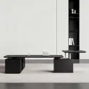 Modern Executive Height-Adjustable Desk thumbnail 3