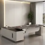 Sleek Electric Lift Executive Desk thumbnail 3