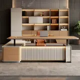 Luxury Electric Adjustable Executive Desk thumbnail 3
