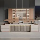 Smart Electric Height Adjustable Executive Desk thumbnail 4