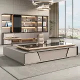 Modern Simple Electric Desk – Smart Sit Stand Up Desk for Office thumbnail 4