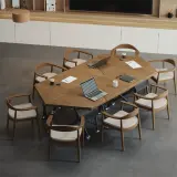Spliceable Modular Folding Conference Table - Maoters thumbnail 2