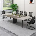 Modern Minimalist Large Conference Table - Maoters thumbnail 3