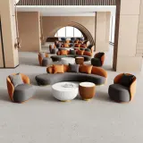 Stylish Arc Sofa for Hotels and Reception Spaces thumbnail 3