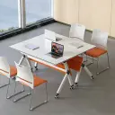 Modern Mobile Foldable Training Table - Maoters thumbnail 3