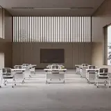 Modern Foldable Modular Conference Table - Maoters thumbnail 3