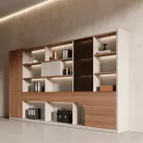 Minimalist Wood Filing Cabinet for Office Storage thumbnail 3