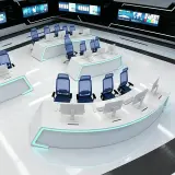 Modern Command Center Conference Table - Maoters thumbnail 4