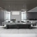 Modern Executive Boardroom Conference Table - Maoters thumbnail 4