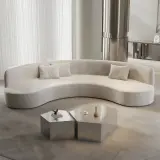 Semi-Circular Lounge Sofa for Business Lobbies thumbnail 4