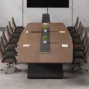 Modern Large Long Rectangular Meeting Table - Maoters thumbnail 4