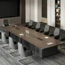 Executive Boardroom Wood Conference Table - Maoters thumbnail 2
