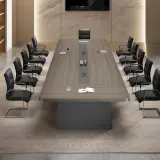 Sleek Minimalist Office Conference Table – Ideal for Modern Workspaces thumbnail 4
