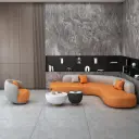 Equilateral Corner Sofa – L-Shaped Minimalist Modern Style thumbnail 4