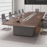 Executive Rectangular Wood Conference Table - Maoters thumbnail 4