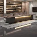 Luxury Boardroom Wood Conference Table - Maoters thumbnail 4