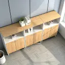 Wooden File Cabinet With Drawers thumbnail 4