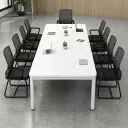 Minimalist Office Modern Conference Table - Maoters thumbnail 4