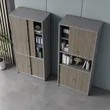 Wooden Sliding Door Office File & Book Cabinet thumbnail 4