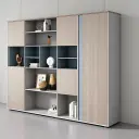 Office Wooden Partition Filing Cabinet thumbnail 4