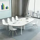 Boardroom Sleek Curved Conference Table - Maoters thumbnail 3