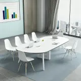 Boardroom Sleek Curved Conference Table - Maoters thumbnail 3