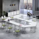 Office Modular Rolling Conference Table - Maoters thumbnail 2