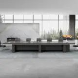 Modern Minimalist Office Desk with Multifunctional Design thumbnail 4