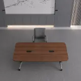 Training Room Dark Wood Conference Table - Maoters thumbnail 3