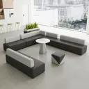 Modern Minimalist Reception Sofa Area – Creative & Elegant Lounge Solutions thumbnail 3
