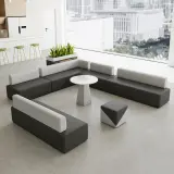 Modern Minimalist Reception Sofa Area – Creative & Elegant Lounge Solutions thumbnail 3