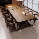 Contemporary Wood Modular Conference Table - Maoters thumbnail 2
