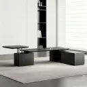 Modern Executive Height-Adjustable Desk thumbnail 4