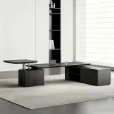Modern Executive Height-Adjustable Desk thumbnail 4