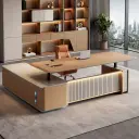 Luxury Electric Adjustable Executive Desk thumbnail 4