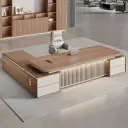 Smart Electric Height Adjustable Executive Desk thumbnail 2