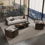 Elegant and High-End Straight Sofa thumbnail 4