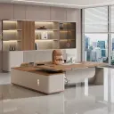 Modern Manager Desk with Smart Lift System thumbnail 4