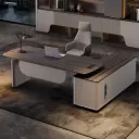 Modern Electric Adjustable Executive Desk thumbnail 4
