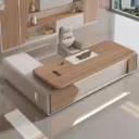 Office Premium Wood Executive Desk - Maoters thumbnail 4