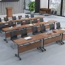 Modular Movable Folding Conference Table - Maoters thumbnail 4