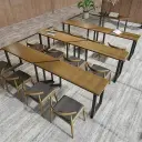Modern Wood Training Room Tables - Maoters thumbnail 2