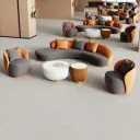 Stylish Arc Sofa for Hotels and Reception Spaces thumbnail 4