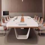 Premium Lacquer Conference Table for Large Meeting Rooms thumbnail 4