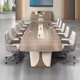 Elegant Light Luxury Conference Table - Maoters thumbnail 4